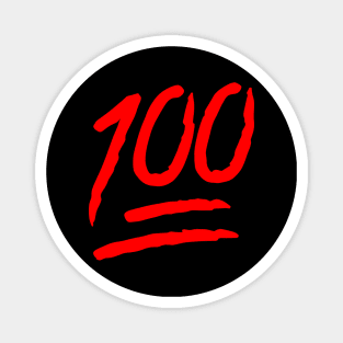 100 Emoji HD Magnet